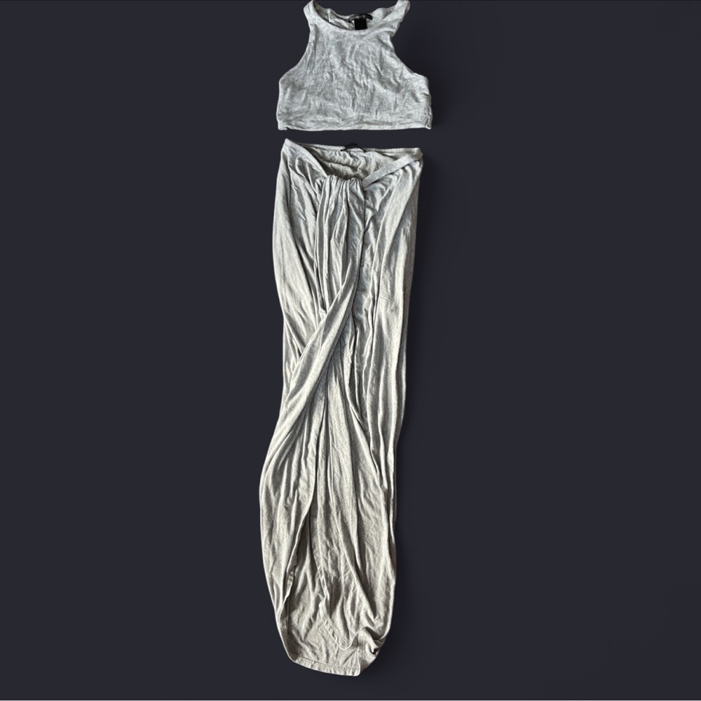 Caribbean queen Gray Two-Piece Set 🤩